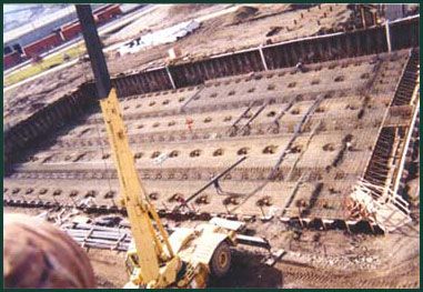 Temporary Sheet Pile Shoring